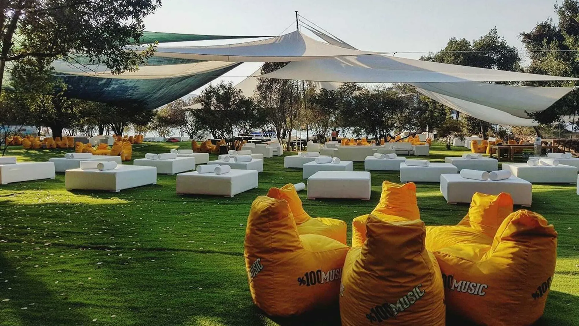 خيمة فخمة Paradise Island Beach Camping مرمريس
